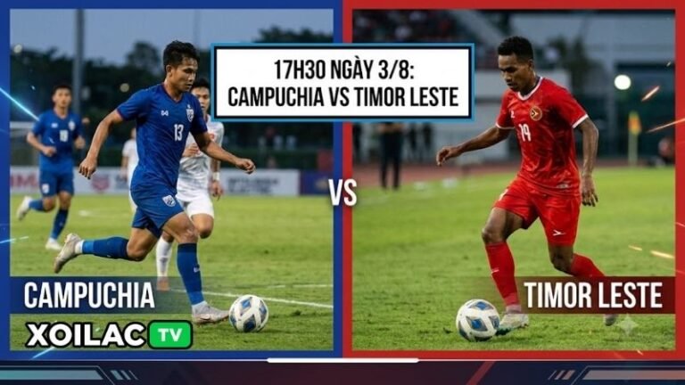 Phong độ và lịch sử đối đầu Campuchia vs Timor Leste